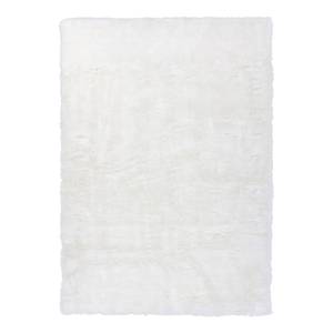 Tapis épais Crown Fibres synthétiques - Blanc - 120 x 170 cm