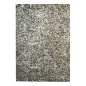 Kurzflorteppich Etna Kunstfaser - Oliv / Weiß - Oliv / Weiß - 160 x 230 cm