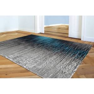 Tapis Move Fibres synthétiques - Gris / Bleu - 160 x 230 cm