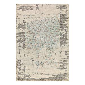 Laagpolig vloerkleed Damast II textielmix - vintage wit - 120 x 180 cm