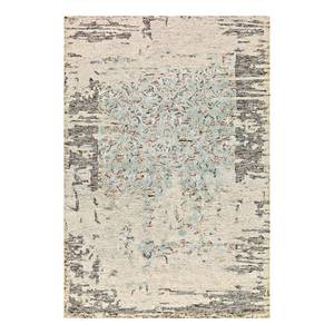 Laagpolig vloerkleed Damast II textielmix - vintage wit - 170 x 240 cm