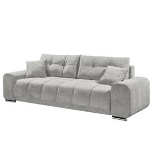 Schlafsofa Mimet Microfaser - Microfaser Ranu: Silber