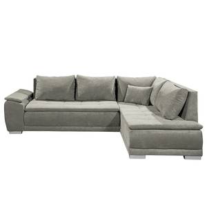 Ecksofa Gillen Microfaser - Grau