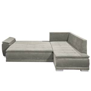 Ecksofa Gillen Microfaser - Grau