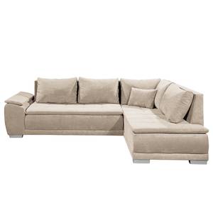 Ecksofa Gillen Microfaser - Sand