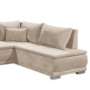 Ecksofa Gillen Microfaser - Sand