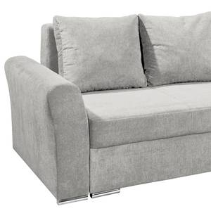 Ecksofa Cassino Microfaser - Microfaser Ranu: Silber