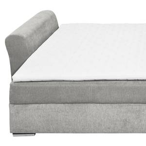 Ecksofa Cassino Microfaser - Microfaser Ranu: Silber