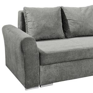 Canapé d’angle Cassino Microfibre - Microfibre Ranu: Gris foncé