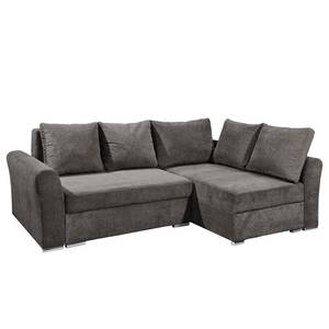 Ecksofa Cassino Microfaser - Microfaser Ranu: Steingrau