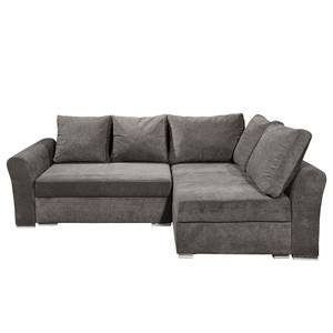 Ecksofa Cassino Microfaser - Microfaser Ranu: Steingrau