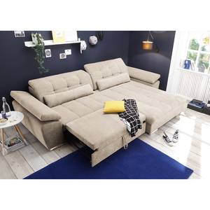 Ecksofa Lilyfield Microfaser - Microfaser Ranu: Sand