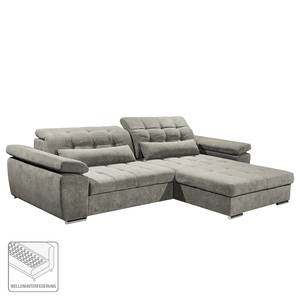 Ecksofa Lilyfield Microfaser - Microfaser Ranu: Schlamm