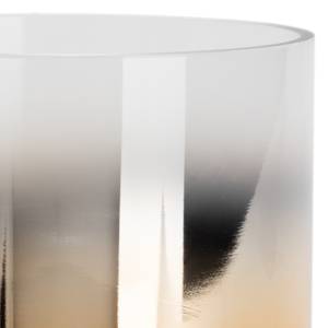 Cilinder Dipdye I Glas - Zandkleurig - Hoogte: 13 cm