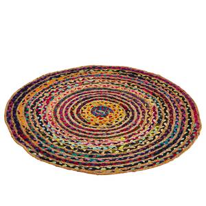 Tapis Ethno Fibres naturelles - Multicolore