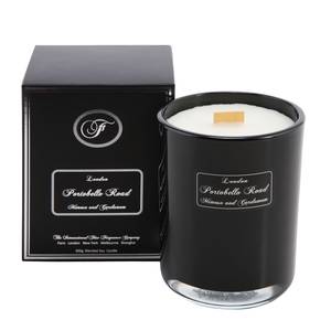 Bougie parfumée Portobello Road Verre - Noir - 500 g