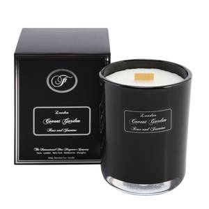 Bougie parfumée Covent Garden Verre - Noir - 500 g