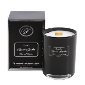 Bougie parfumée Covent Garden Verre - Noir -250 g