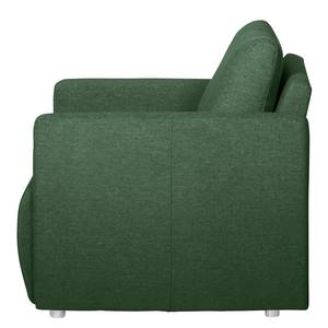 Fauteuil Thrall I Tissu structuré - Vert