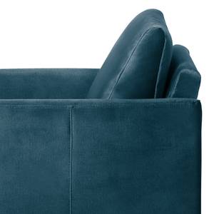 Fauteuil Thrall II Velours - Bleu foncé