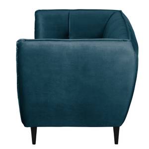 Sofa Sealy (3-Sitzer) Samt - Dunkelblau