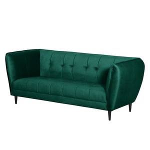 Sofa Sealy (3-Sitzer) Samt - Antikgrün