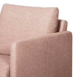 Fauteuil Thrall I structuurstof - Lichtroze