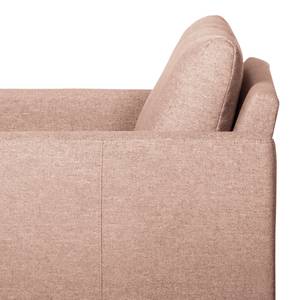 Fauteuil Thrall I Tissu structuré - Rose clair