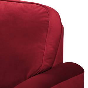 3-Sitzer Sofa Bethania mit Rollen Samt - Bordeaux