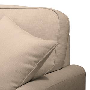 3-Sitzer Sofa Bethania mit Rollen Samt - Cappuccino