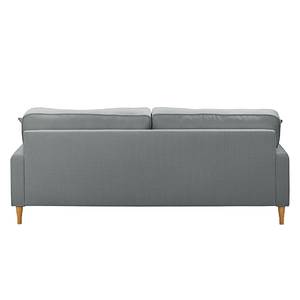 3-Sitzer Sofa Bethania mit Rollen Webstoff - Webstoff Polia: Platin