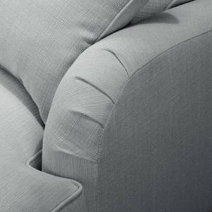 2-Sitzer Sofa Bethania mit Rollen Webstoff Polia: Platin