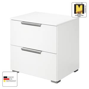 Table de chevet 20UP I Blanc mat - Largeur : 49 cm