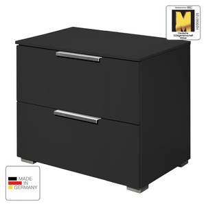 Table de chevet 20UP I Noir mat - Largeur : 61 cm