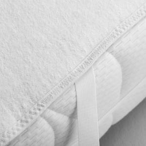 Protège-matelas Camp Hill Premium Coton - Blanc - 140 x 220 cm