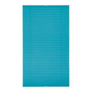 Store plissé Klemmfix Tissu - Bleu - Aqua - 85 x 130 cm