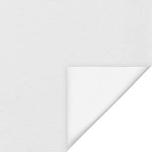 Isolerend rolgordijn Klemmfix geweven stof - wit - Wit - 90 x 220 cm