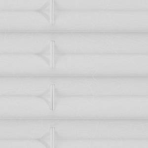 Dachfenster Plissee Haftfix Webstoff - Weiß - 47 x 100 cm