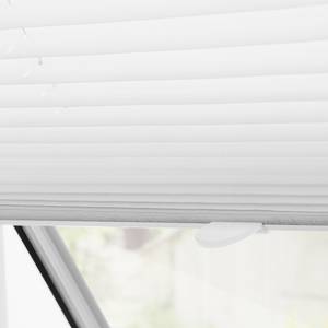 Store velux plissé Haftfix Tissu - Blanc - Blanc - 59 x 122 cm