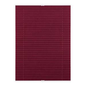 Store plissé Klemmfix Tissu - Mûre - Bordeaux - 60 x 130 cm