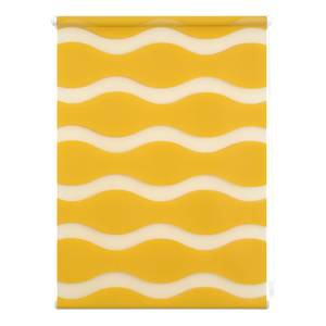 Store enrouleur Welle Tissu - Jaune moutarde - Jaune moutarde - 60 x 150 cm