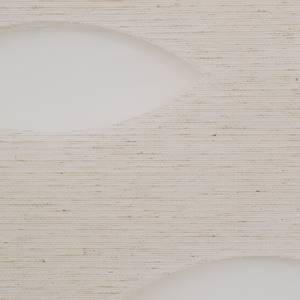 Duo-rolgordijn Ellipse geweven stof - natuurlijk - Ecrú - 100 x 150 cm