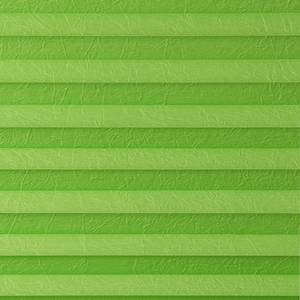 Store plissé Haftfix Tissu - Vert - Vert pomme - 50 x 130 cm