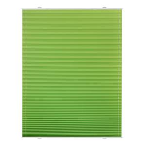 Store plissé Haftfix Tissu - Vert - Vert pomme - 70 x 130 cm