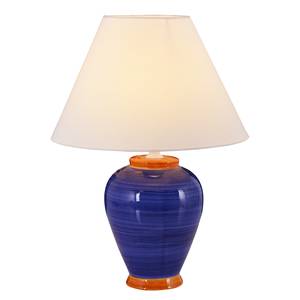 Lampe Hanwood II Coton / Céramique - 1 ampoule