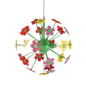 Suspension Flower Plexiglas / Acier inoxydable - 3 ampoules