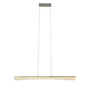 LED-hanglamp Bones 2 Plexiglas/roestvrij staal - 1 lichtbron