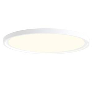 LED-Deckenleuchte Frisbee Acrylglas / Edelstahl - 1-flammig