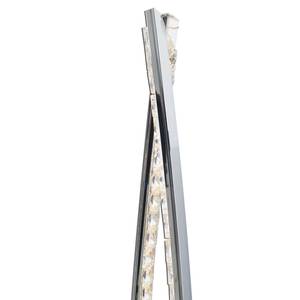 Staande LED-lamp Diamond Plexiglas/roestvrij staal - 1 lichtbron