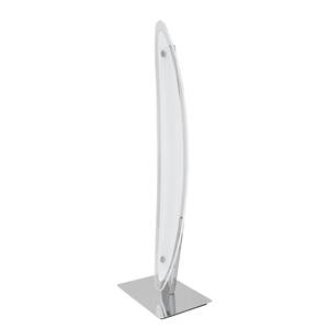 LED-Tischleuchte Surf Milchglas / Edelstahl - 1-flammig